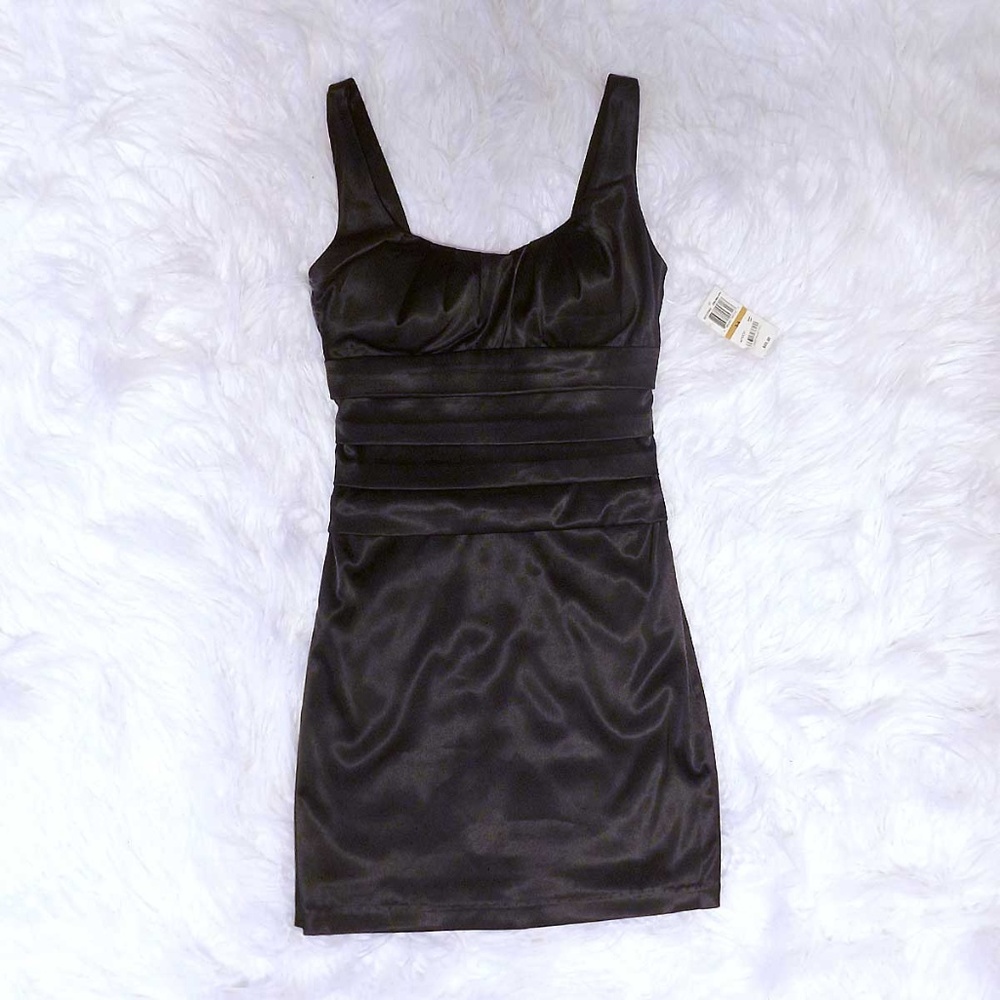 NWT B Darlin black bodycon dress, size 4